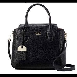 🎁 New Kate Spade - Kylie Black Leather Satchel